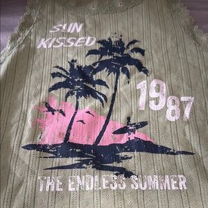 Green Endless Summer Tank Top